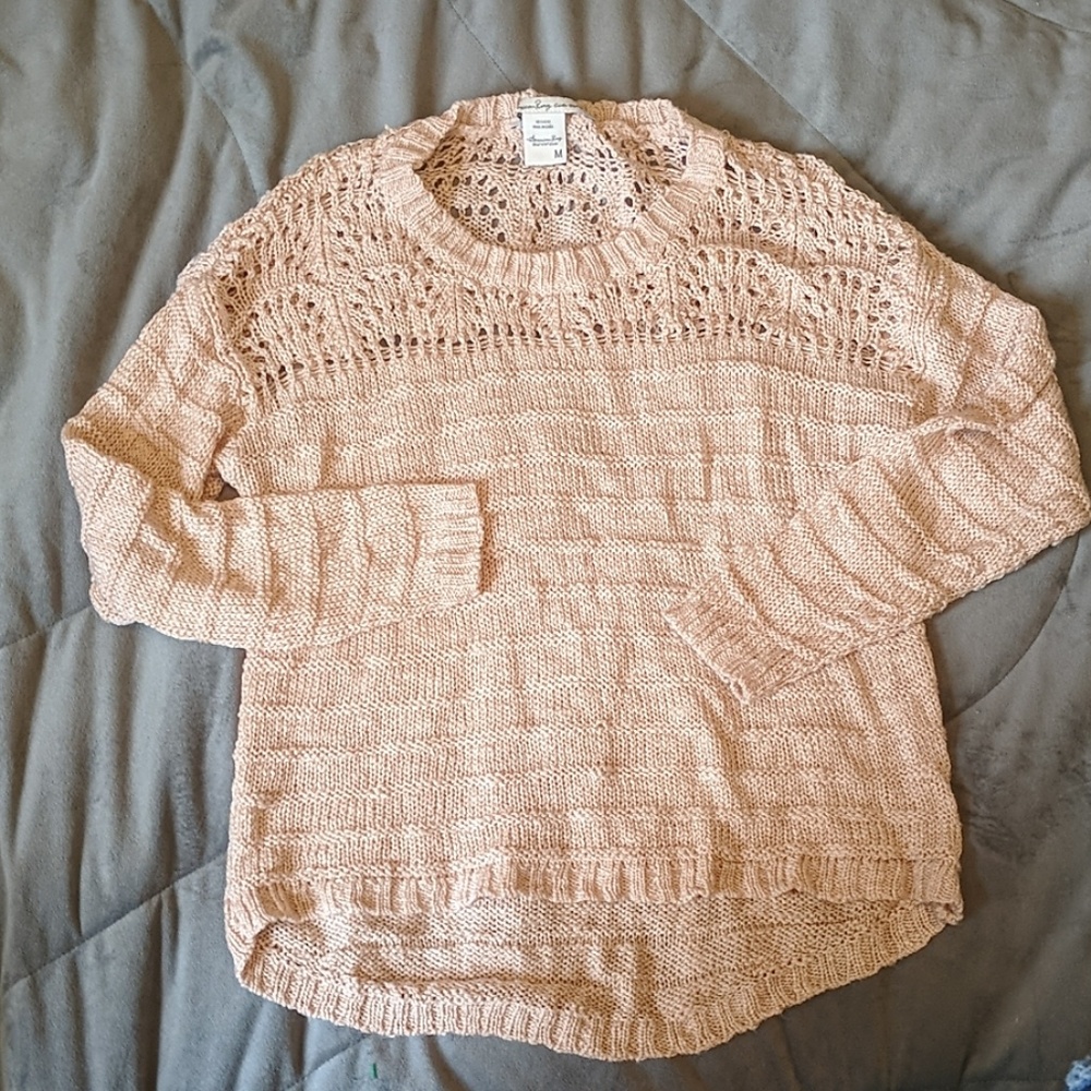 AMERICAN RAG KNIT SWEATER EUC Medium